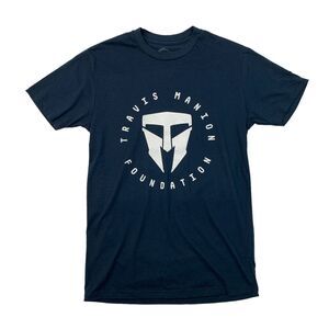 Travis Manion Foundation T Shirt Mens S Navy Blue Fallen Military Hero Memorial